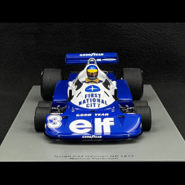 Ronnie Peterson Tyrrell P34 Nr 3 Platz 9. 1977 Hockenheim F1 Grand Prix 1/18 Spark 18S572