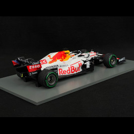 Max Verstappen Red Bull RB16B n° 33 9th 2021 Turkey F1 Grand Prix 1/18 Spark 18S605