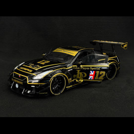 Nissan GT-R R35 2022 LB Walk JPS Body Kit Typ 2 Schwarz / Gold 1/18 Solido S1805806
