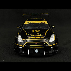 Nissan GT-R R35 2022 LB Walk JPS Body Kit Typ 2 Schwarz / Gold 1/18 Solido S1805806
