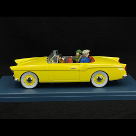 Tintin The Bordure Cabriolet - The Calculus Affair Yellow 1/24 29924