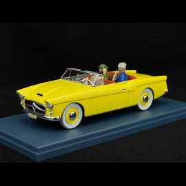 Tintin The Bordure Cabriolet - The Calculus Affair Yellow 1/24 29924