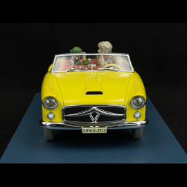 Tintin The Bordure Cabriolet - The Calculus Affair Yellow 1/24 29924