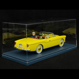 Tintin The Bordure Cabriolet - The Calculus Affair Yellow 1/24 29924