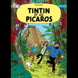 Set aus 24 Postkarten Tim und Struppi Comic-Cover 10 x 15 cm 31311