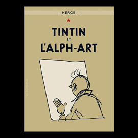 Set aus 24 Postkarten Tim und Struppi Comic-Cover 10 x 15 cm 31311