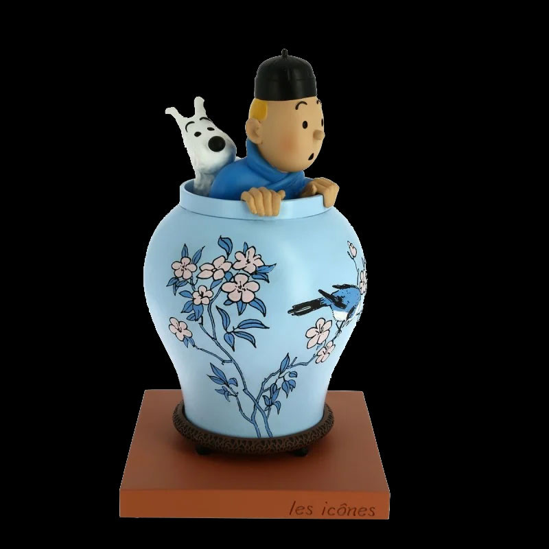 LOT DE 6 Figurines PVC - Personnage : Tintin - Bande Dessinee - Serie LOT DE 6 Figurines PVC - Personnage : Tintin - Bande Dessinee - Serie