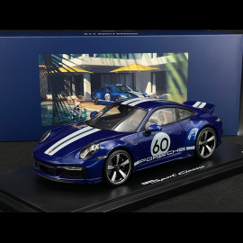 Porsche 911 Type 992 Sport Classic 2022 Enzianblau 1/18 Spark WAP0210100PSCB