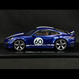 Porsche 911 Type 992 Sport Classic 2022 Enzianblau 1/18 Spark WAP0210100PSCB