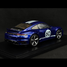 Porsche 911 Type 992 Sport Classic 2022 Enzianblau 1/18 Spark WAP0210100PSCB