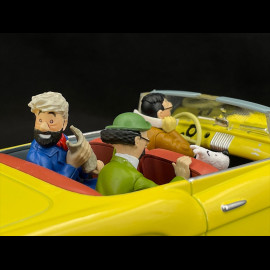 Tintin The Bordure Cabriolet - The Calculus Affair Yellow 1/24 29924