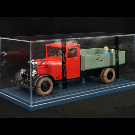 Tintin The red Truck - The Blue Lotus Red 1/24 29949