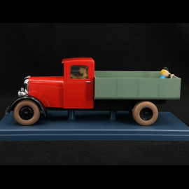 Tintin The red Truck - The Blue Lotus Red 1/24 29949