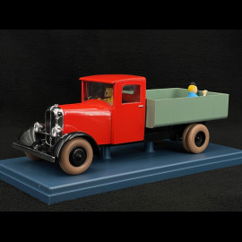 Tintin The red Truck - The Blue Lotus Red 1/24 29949