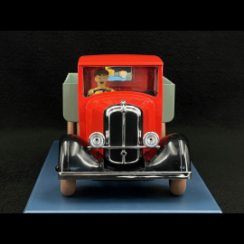 Tintin The red Truck - The Blue Lotus Red 1/24 29949