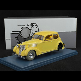 Tintin The wrecked car - The Crab With The Golden Claws Yellow 1/24 29961