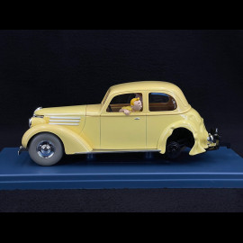 Tintin The wrecked car - The Crab With The Golden Claws Yellow 1/24 29961