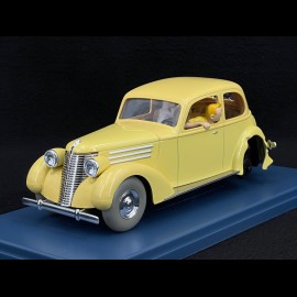 Tintin The wrecked car - The Crab With The Golden Claws Yellow 1/24 29961