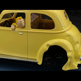 Tintin The wrecked car - The Crab With The Golden Claws Yellow 1/24 29961