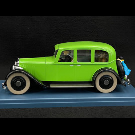 Tintin Mitsuhirato's Car - The Blue Lotus Green 1/24 29922