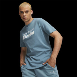 Porsche T-shirt Turbo Puma Blue 621031-02 - men