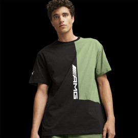 Mercedes T-shirt AMG Puma Graphic Black / Khaki 621191-01 - men