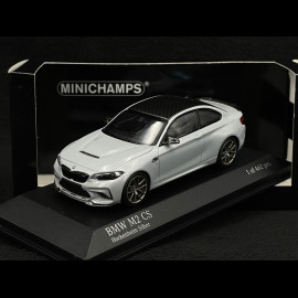 BMW M2 CS 2020 Light Grey 1/43 Minichamps 410021028