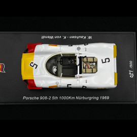 Porsche 908 /02 n° 5 5th 1000km Nürburgring 1969 Willi Kauhsen 1/43 Spark SG827