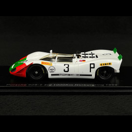 Porsche 908-2 n° 3 3rd 1000km Nürburgring 1969 Vic Elford 1/43 Spark SG825