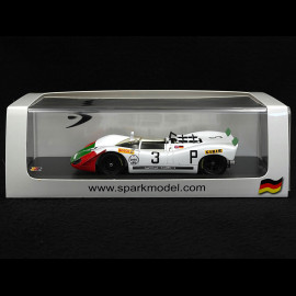 Porsche 908-2 Nr 3 Platz 3. 1000km Nürburgring 1969 Vic Elford 1/43 Spark SG825