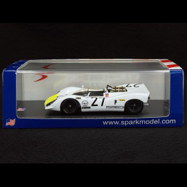 Porsche 908 /02 n° 27 3rd 12h Sebring 1969 Rolf Stommelen 1/43 Spark US274