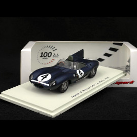 Jaguar D-type n° 4 Winner 24h Le Mans 1956 Ecurie Ecosse 1/43 Spark 43LM56