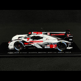 Audi R18 e-tron Quattro Nr 2 Sieger 24h Le Mans 2014 Team Joest 1/43 Spark 43LM14