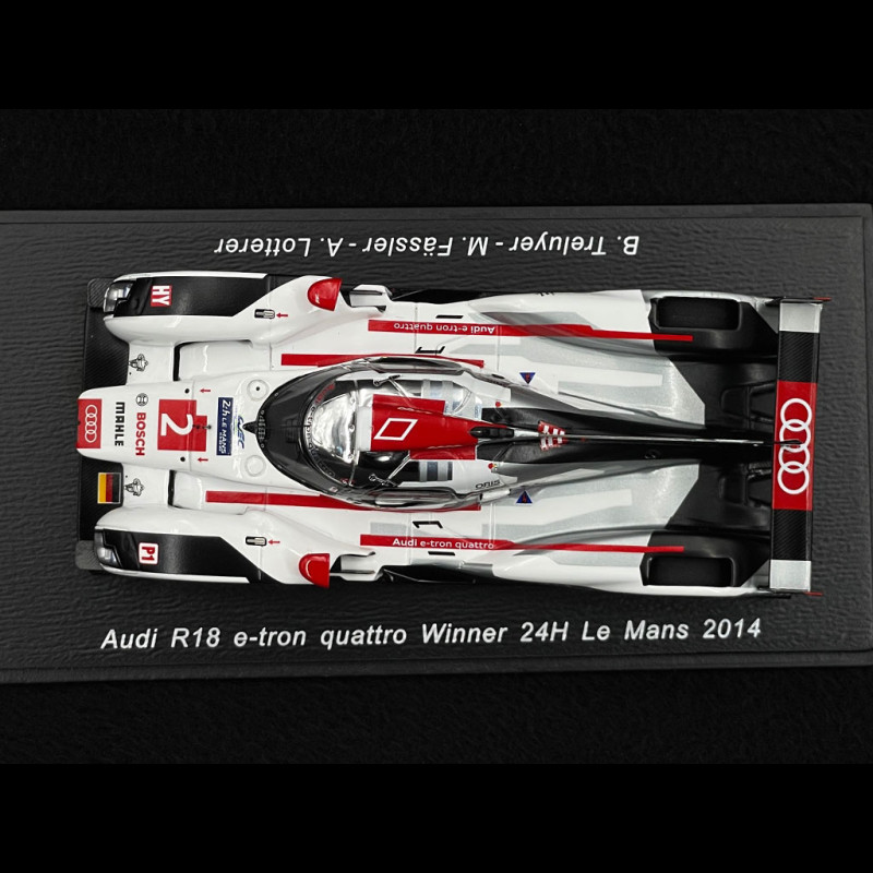 ふるさと割】 E-TRON R18 AUDI SPARK スパーク 1/43 新品 QUATTRO