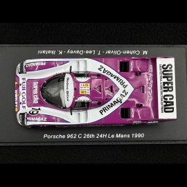 Porsche 962 C n° 19 24h Le Mans 1990 Team Davey 1/43 Spark S9882