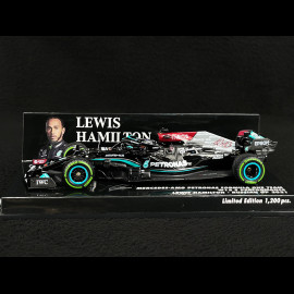 Lewis Hamilton Mercedes-AMG Petronas W12 n° 44 Winner GP Russia 2021 100th Wins F1 1/43 Minichamps 410211544