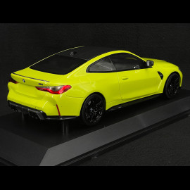 BMW M4 Competition Coupé 2020 Sao Paulo Yellow 1/18 Minichamps 155020120