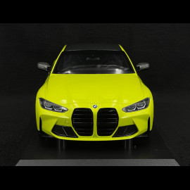 BMW M4 Competition Coupé 2020 Sao Paulo Yellow 1/18 Minichamps 155020120