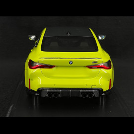 BMW M4 Competition Coupé 2020 Sao Paulo Gelb 1/18 Minichamps 155020120