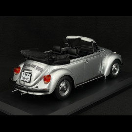 Volkswagen Beetle 1303 Cabriolet 1973 Silver Metallic 1/18 Norev 188530