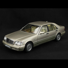 Mercedes-Benz S600 1997 Silver 1/18 Norev 183723