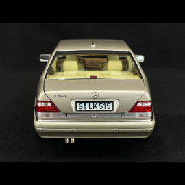 Mercedes-Benz S600 1997 Silber 1/18 Norev 183723