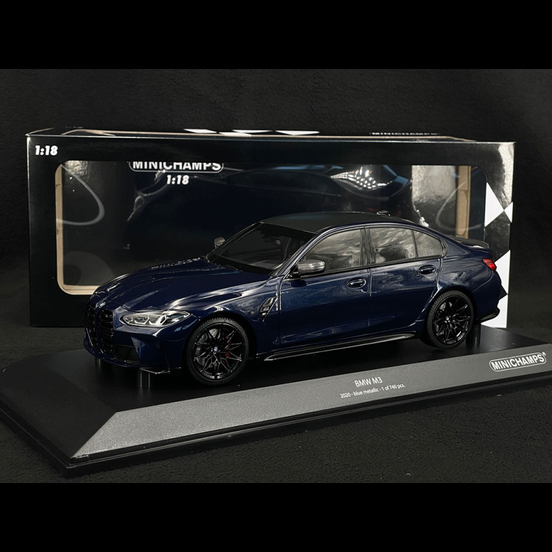 BMW M3 2020 Dark Blue 1/18 Minichamps 155020201