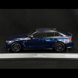 BMW M3 2020 Dark Blue 1/18 Minichamps 155020201