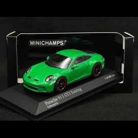 Porsche 911 GT3 Touring Coupe Type 992 2022 Pythongrün 1/43 Minichamps 410069602