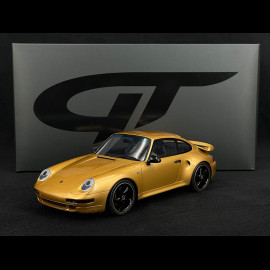 Porsche 911 Turbo S Type 993 Project Gold 2018 Gold 1/18 GT Spirit GT836