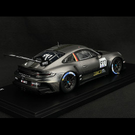 Porsche 911 GT3 Cup Type 992 2022 n° 911 30 Jahre Porsche Supercup 1993-2022 Silber / Schwarz 1/18 Spark WAP0212500P30Y
