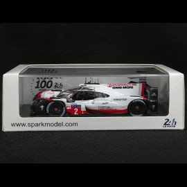 Porsche 919 Hybrid Winner Le Mans 2017 n° 2 LMP1 1/43 Spark 43LM17