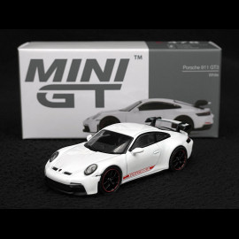 Porsche 911 GT3 Type 992 2021 Grand Prix White 1/64 MiniGT MGT00478