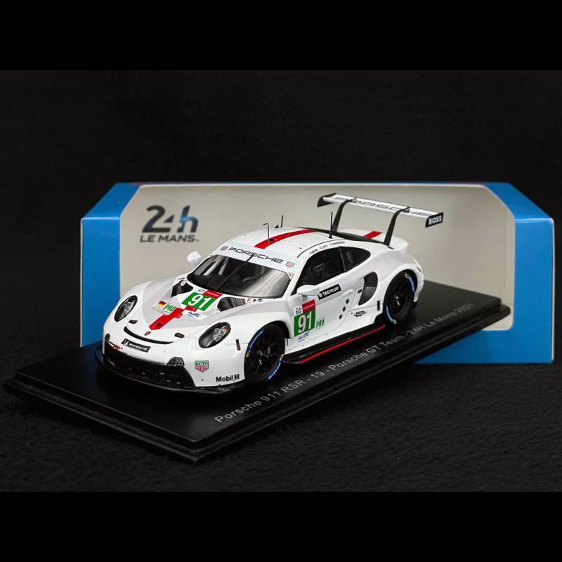 Porsche 911 RSR 24h Le Mans 2018 Bamber/Pilet/Tandy Spark 1:87 87S144